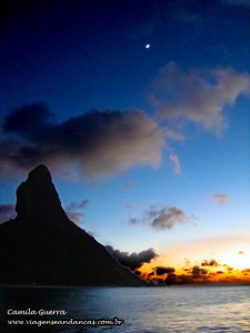 Morro do Pico visto do Porto