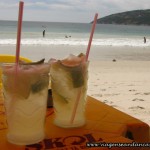 Caipirinha do Quiosque da Jussara. Muito aguada!