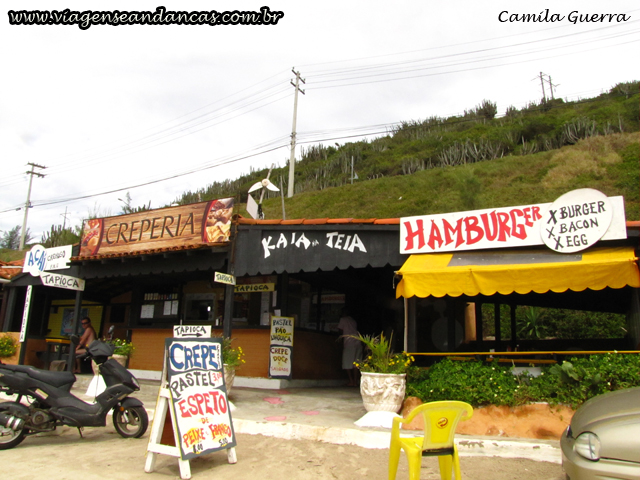 Quiosque Kaia na Teia, Prainha, Arraial do Cabo, RJ