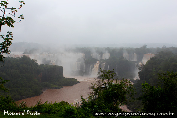 Algumas quedas ds Cataratas do Iguaçu