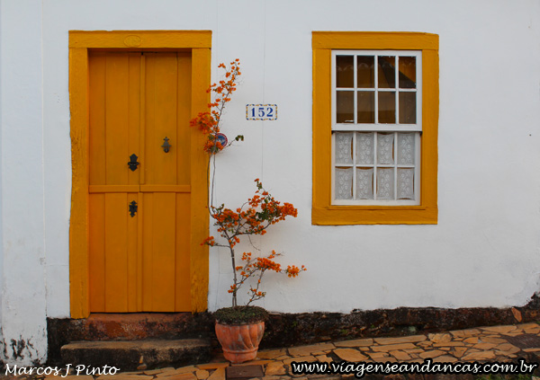 Casas típicas de Tiradentes