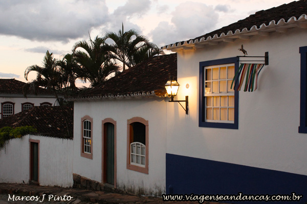 Casas típicas de Tiradentes, MG