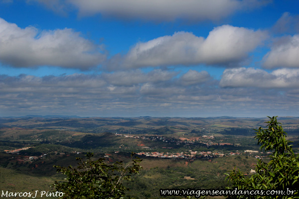 Visual da Serra de São José, cidade de Tiradentes MG