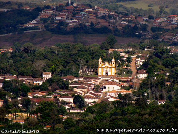 Tiradentes vista da Trilha do Carteiro (com zoom)