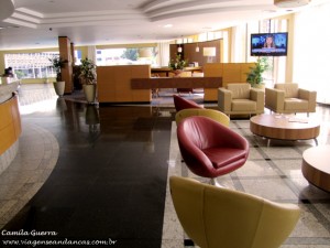 Hall de entrada do Hotel Continental Inn, Foz do Iguaçu PR