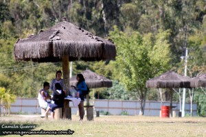 Lugar para descanso não falta