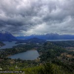 Parte da linda vista do Cerro Campanário, Bariloche