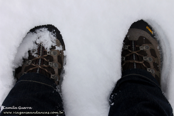 sapatos impermeaveis para neve