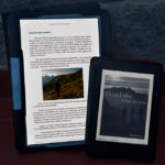 O ebook no tablet e no meu Kindle Paperwhite