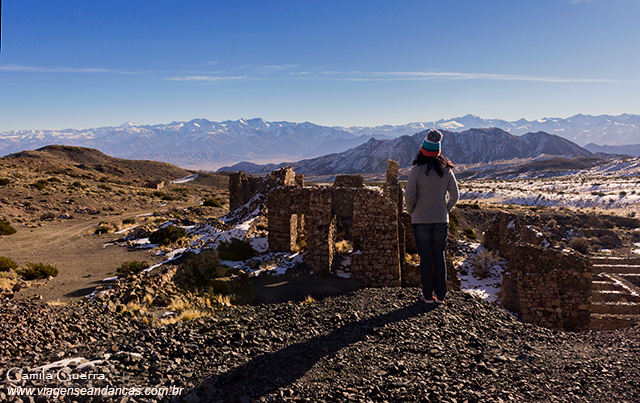 Auto-retrato nas Minas de Paramillo. Mendoza, Argentina