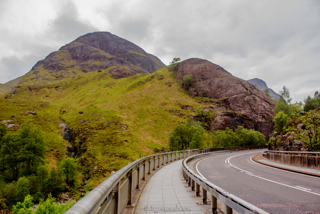 Glencoe, nas Highlands escocesas